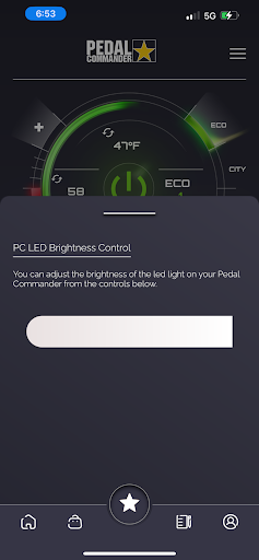 LED brightness control