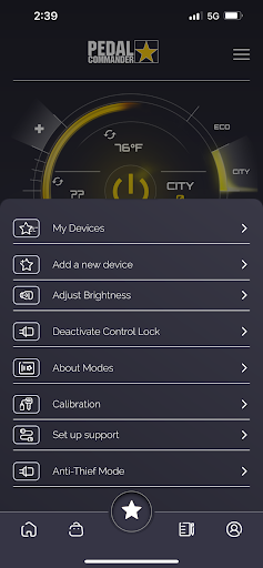 Menu Navigation