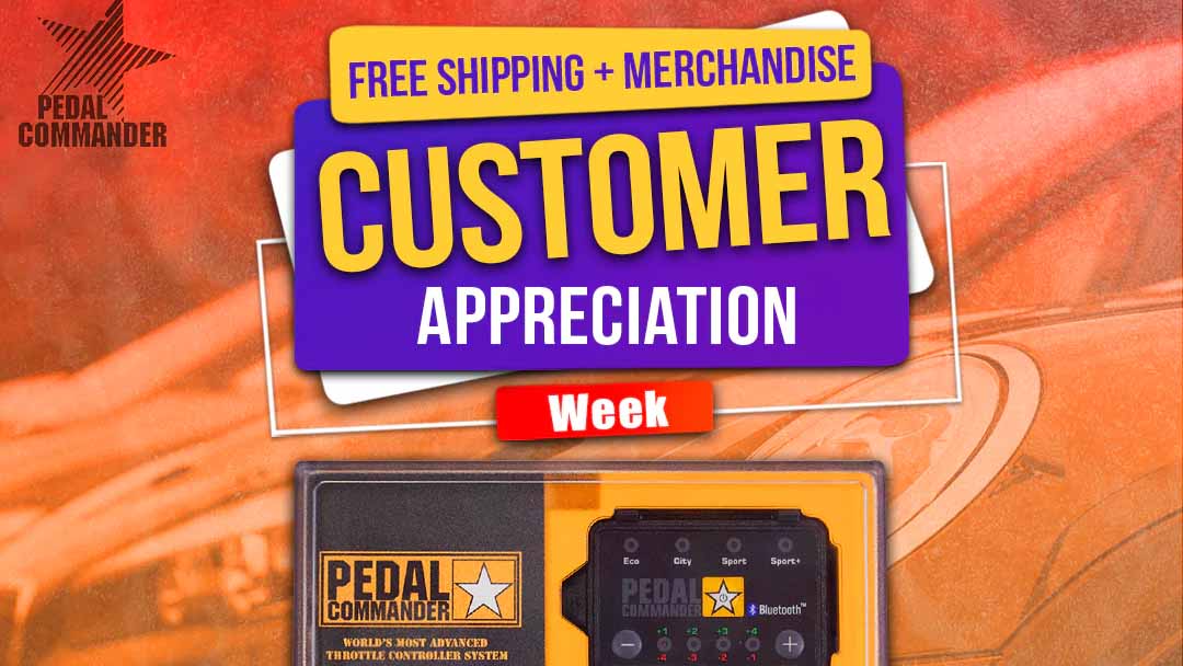 Pedal Commander Customer Appreciation Sale