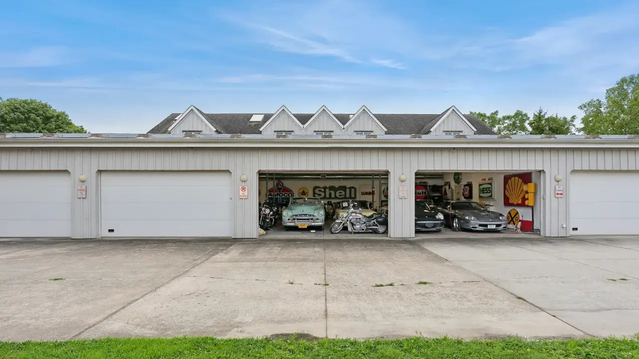 $3.5 Million Long Island "Barndominium" Comes with 41 Classic Cars