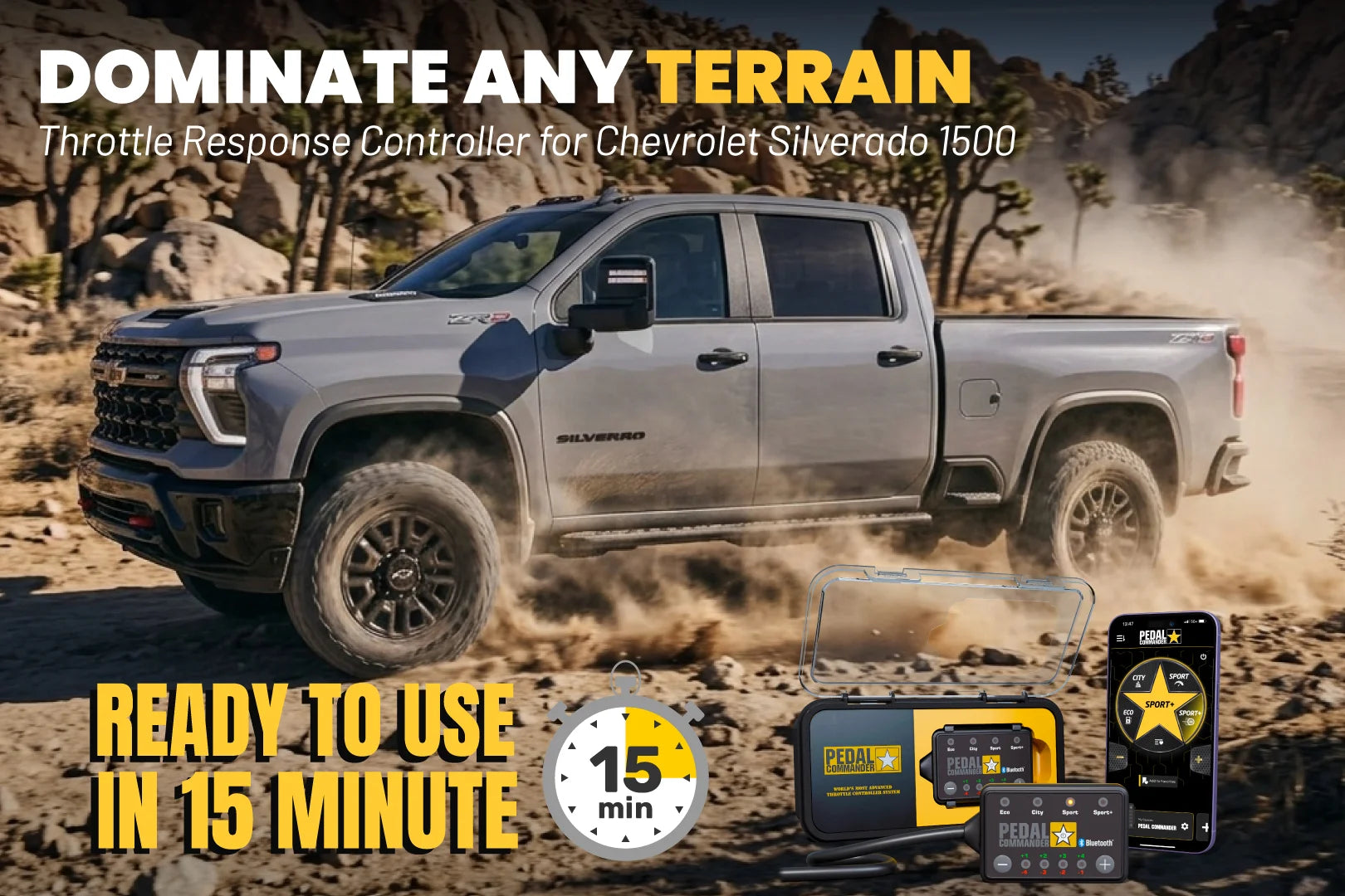 Pedal Commander for Chevrolet Silverado 1500