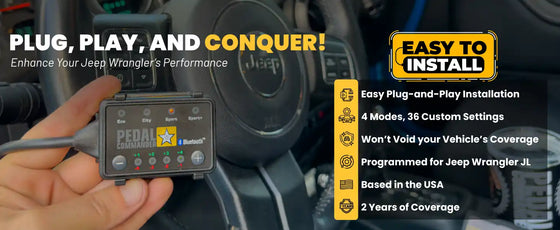 HOW DOES PEDAL COMMANDER IMPROVE MY WRANGLER?