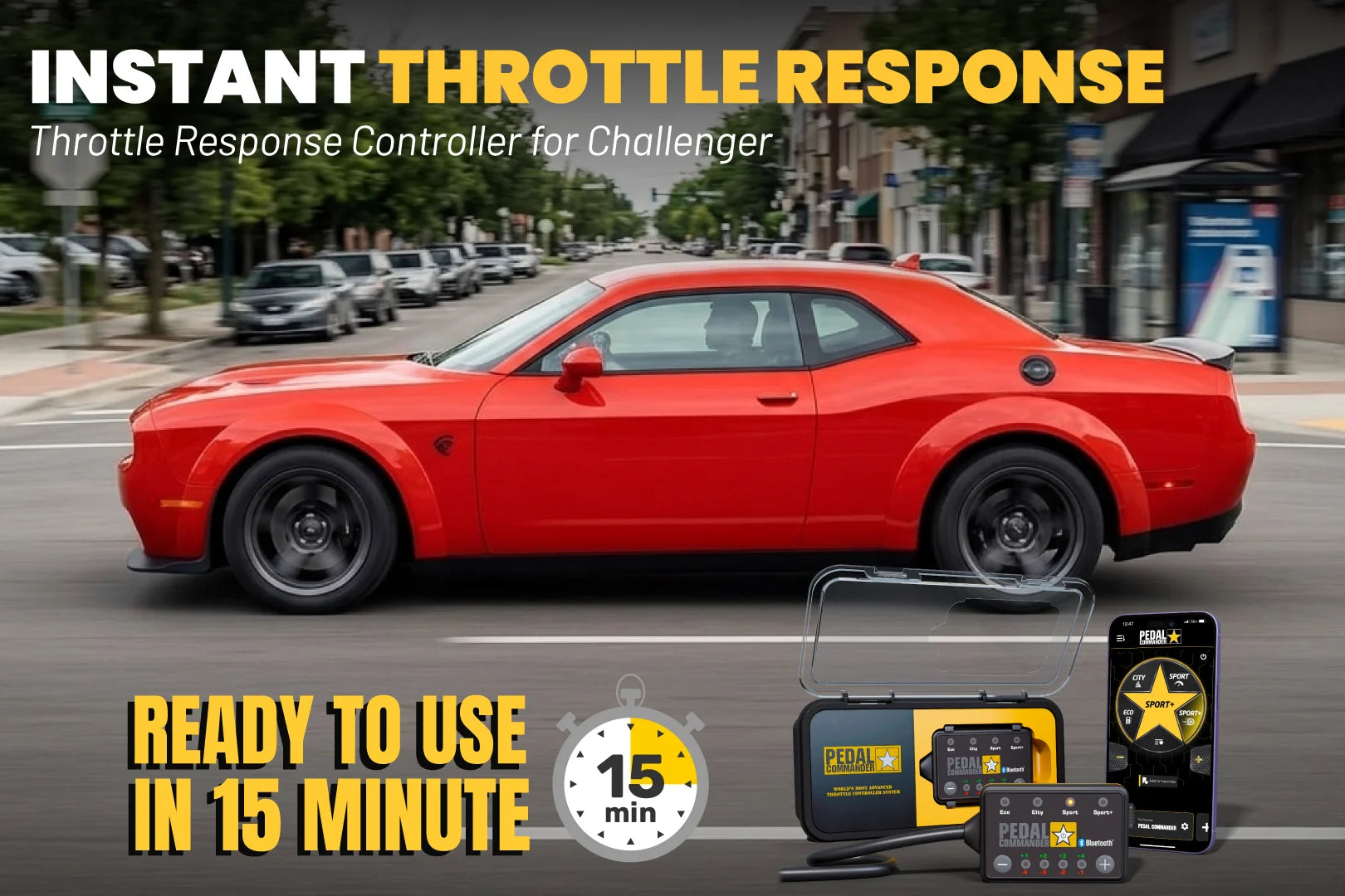 Pedal Commander for Dodge Challenger