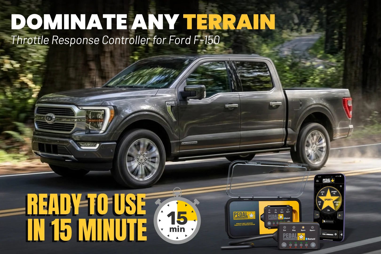 Pedal Commander for Ford F150
