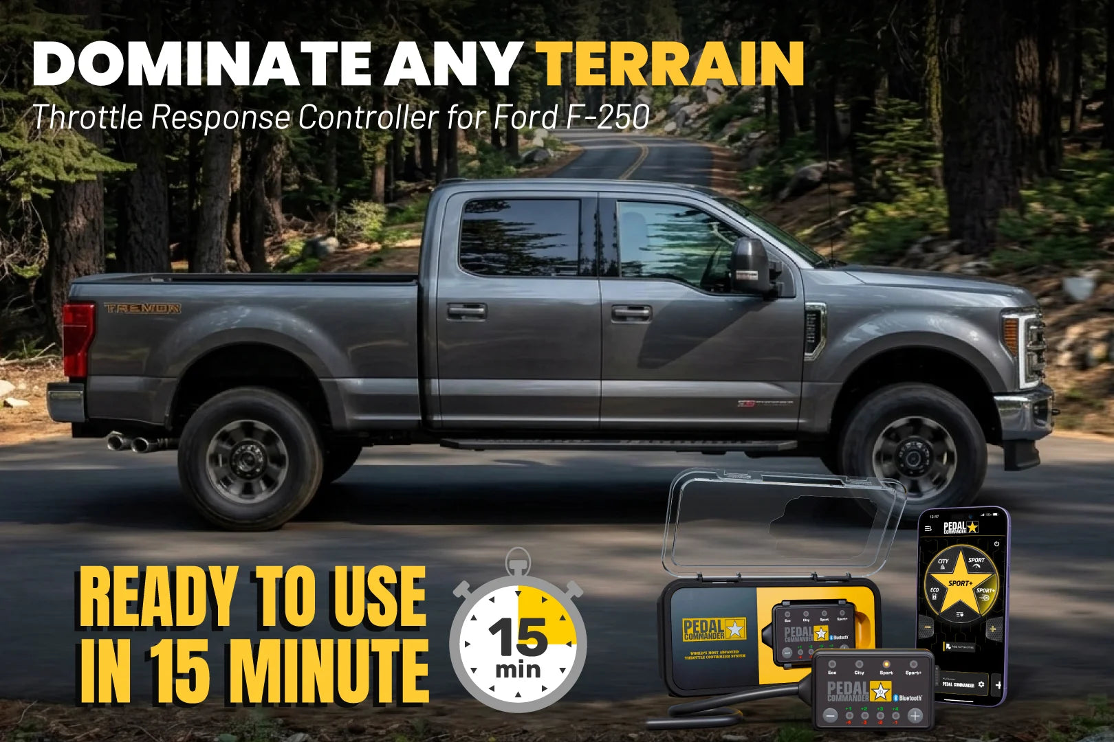 Pedal Commander for Ford F250