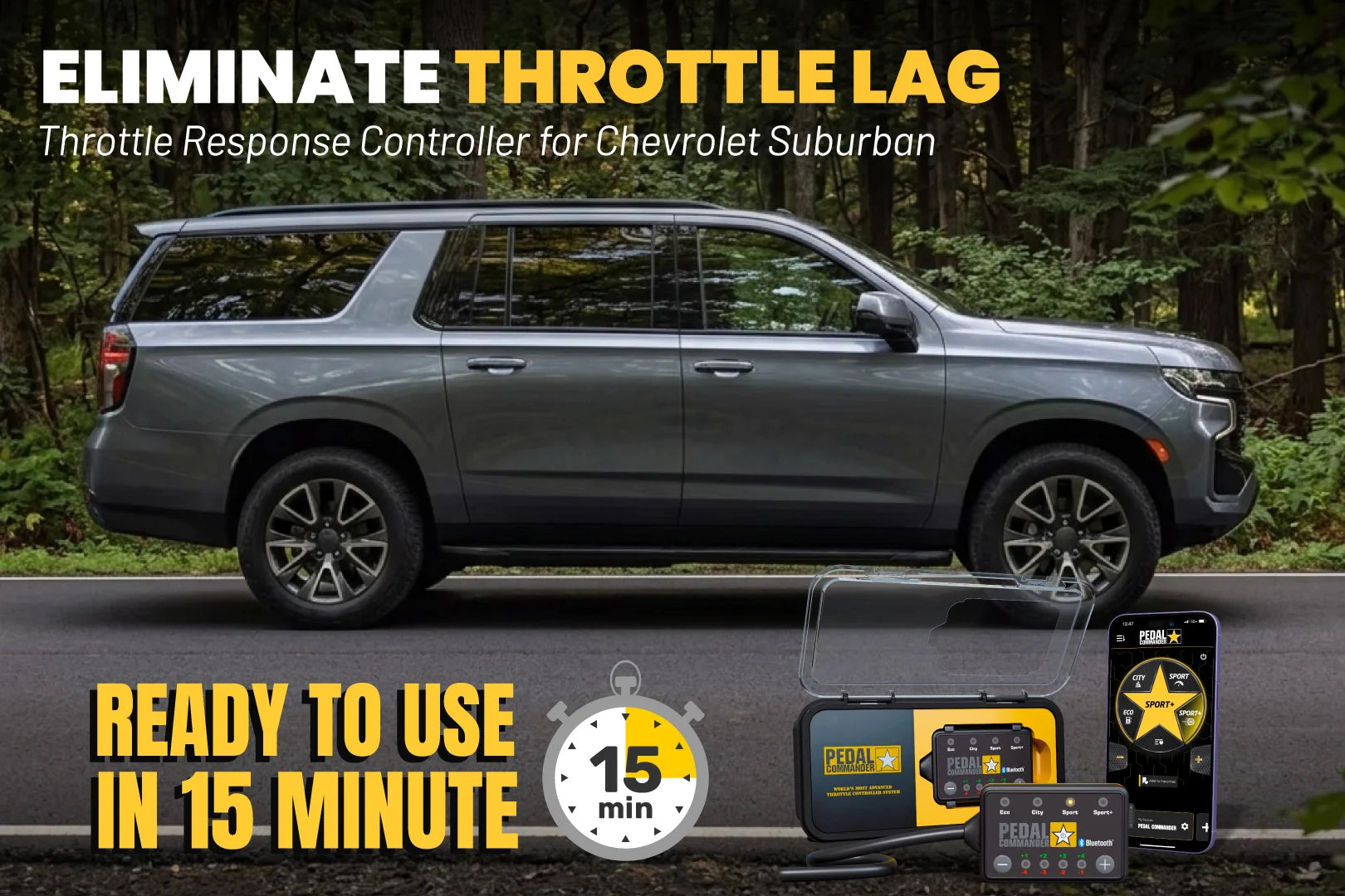 Pedal Commander for Chevrolet Suburban