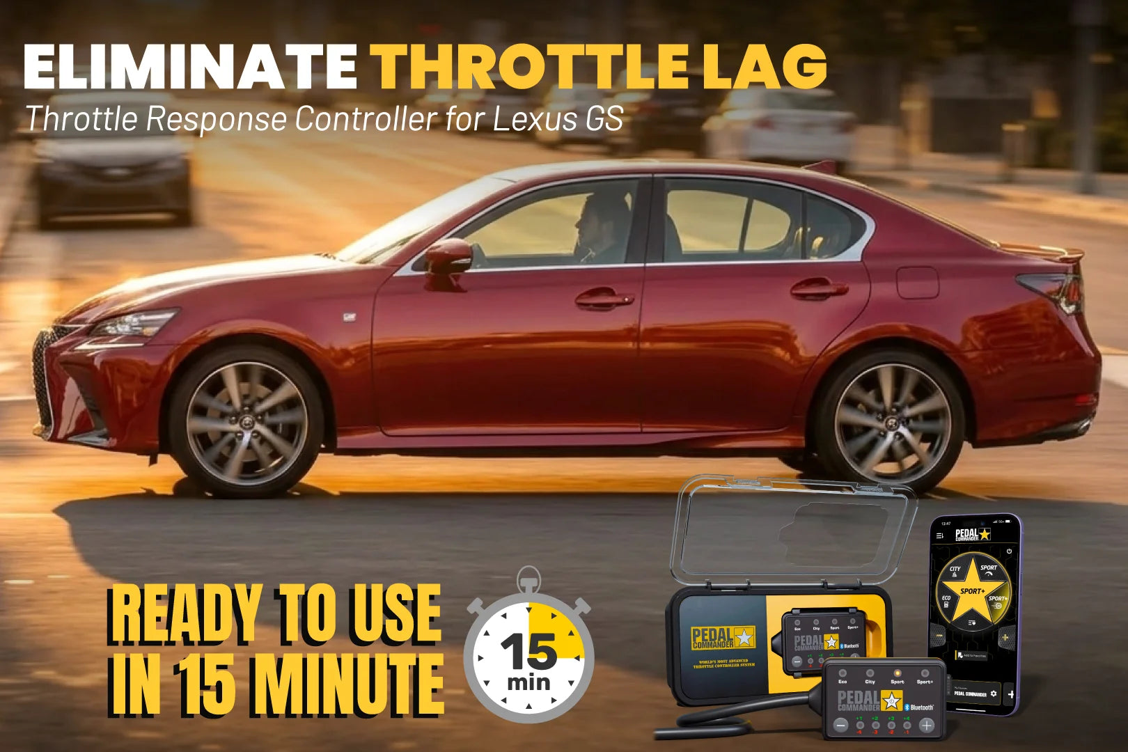 Pedal Commander for Lexus GS