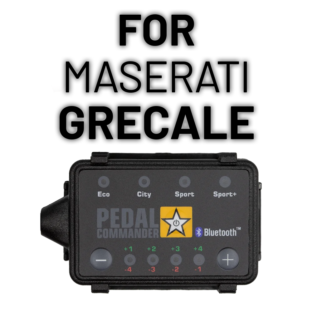 Pedal Commander Throttle Response Controller for Maserati Grecale