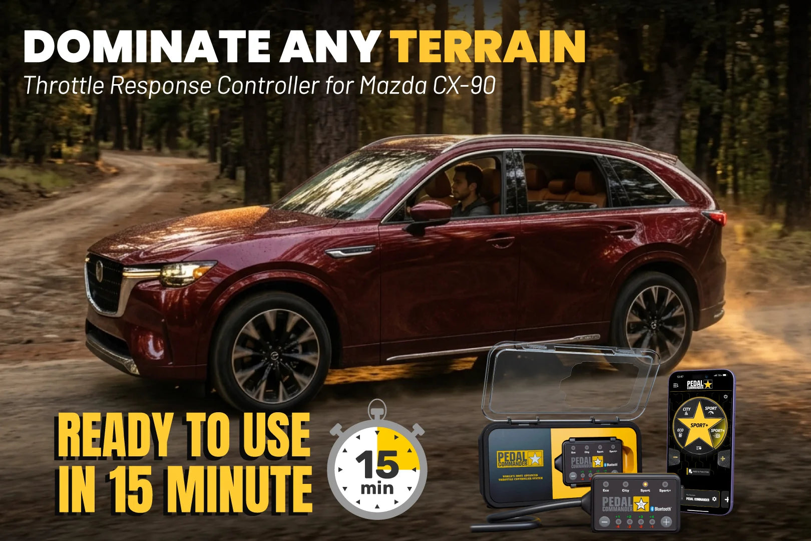 Pedal Commander for Mazda CX90