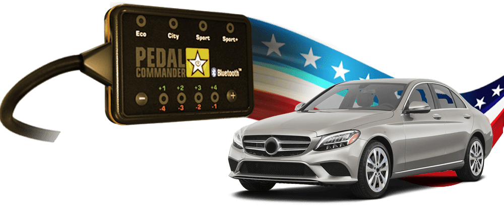 Mercedes C Class and the Pedal Commander, the only performance part to make it perfect