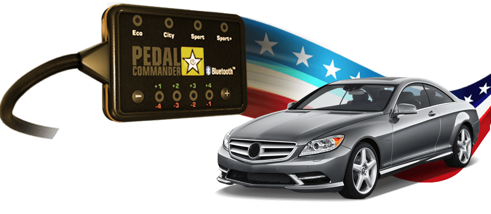 Mercedes CL Class and the Pedal Commander, the only performance part to make it perfect