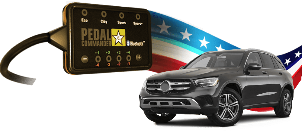 Mercedes GLC Class and the Pedal Commander, the only performance part to make it perfect