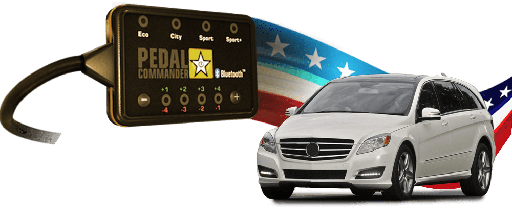 Mercedes R Class and the Pedal Commander, the only performance part to make it perfect
