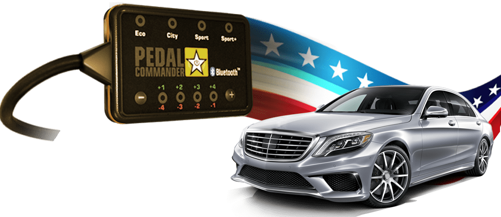 Mercedes S Class and the Pedal Commander, the only performance part to make it perfect