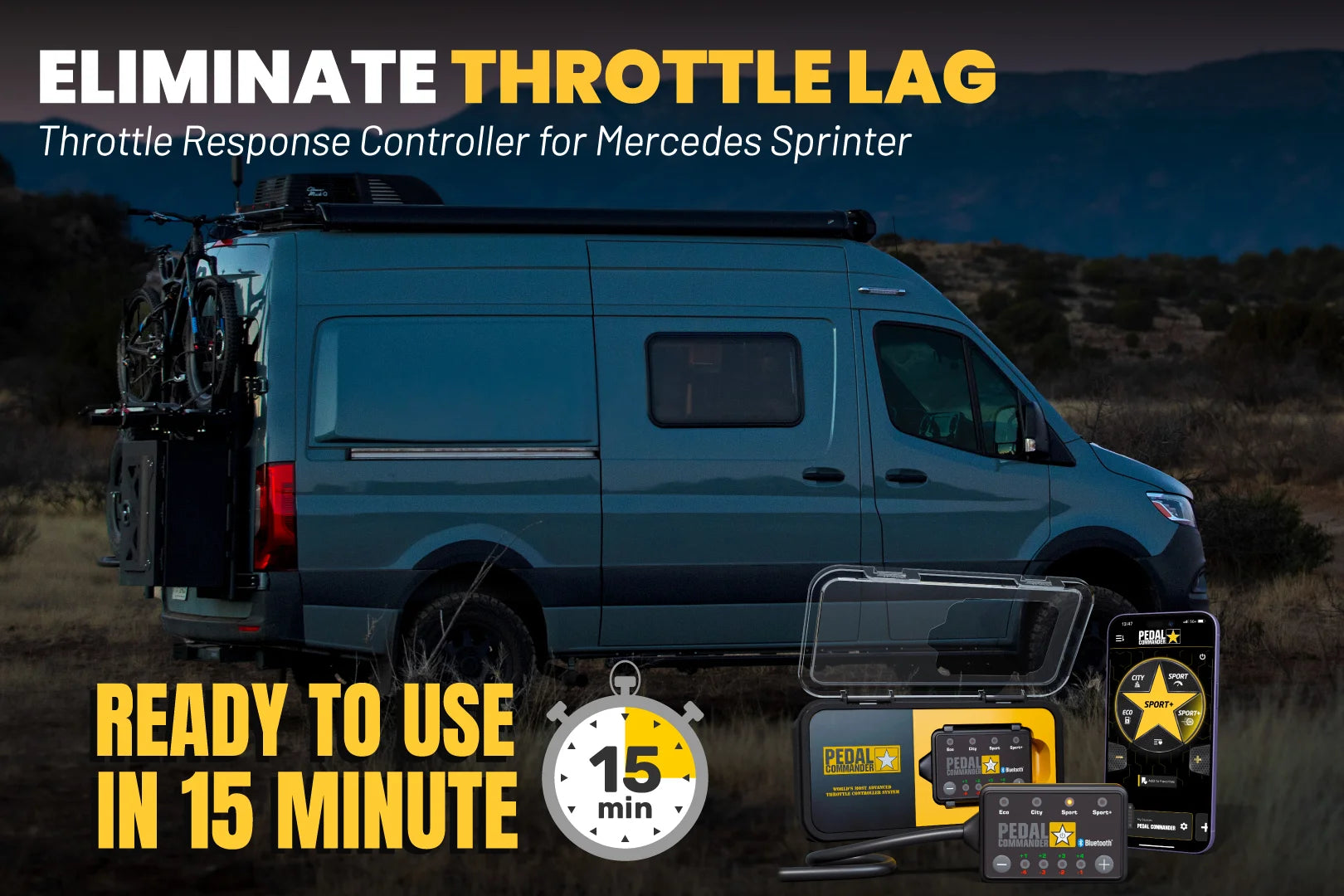 Pedal Commander for Mercedes Sprinter