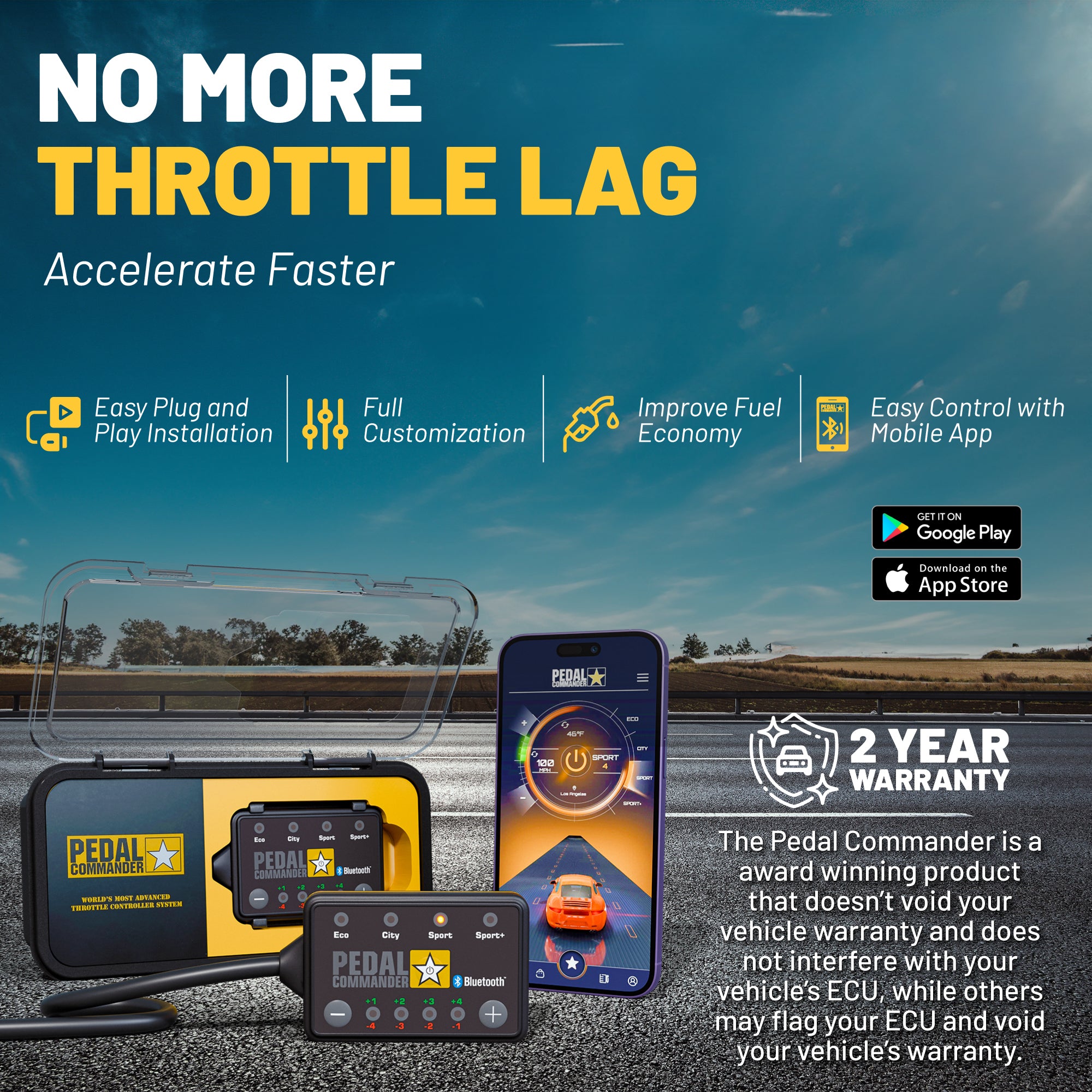 pedal commander throttle controller 2