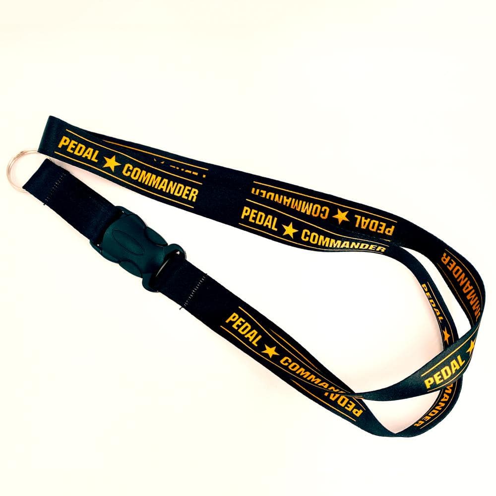 Pedal Commander Gold - Black Lanyards