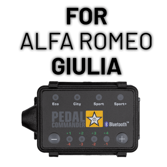 Solve your acceleration problems with Pedal Commander for Alfa Romeo Giulia