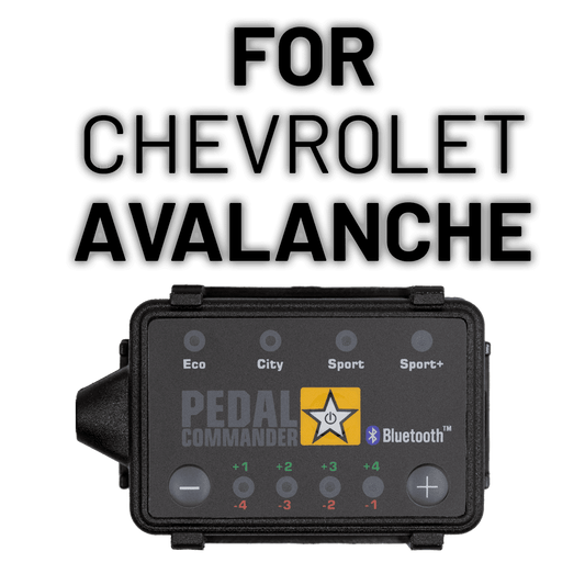 Solve your acceleration problems with Pedal Commander for Chevrolet Avalanche