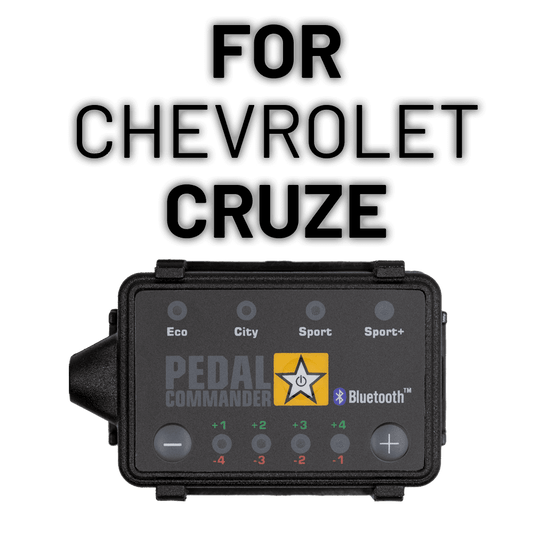 Solve your acceleration problems with Pedal Commander for Chevrolet Cruze