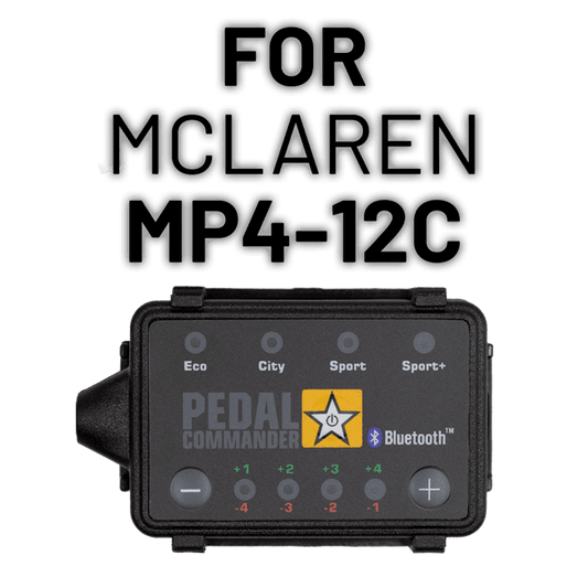 Solve your acceleration problems with Pedal Commander for McLaren MP4-12C