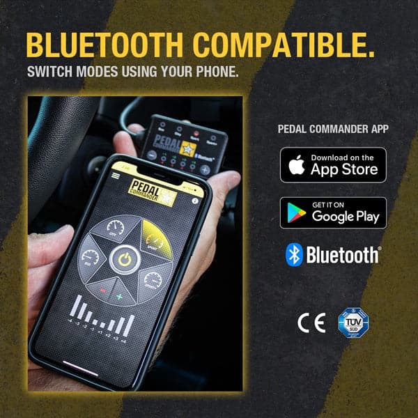 Merchant Pedal Commander PC21 is Bluetooth compatible and that means you can use it from your smartphones easily