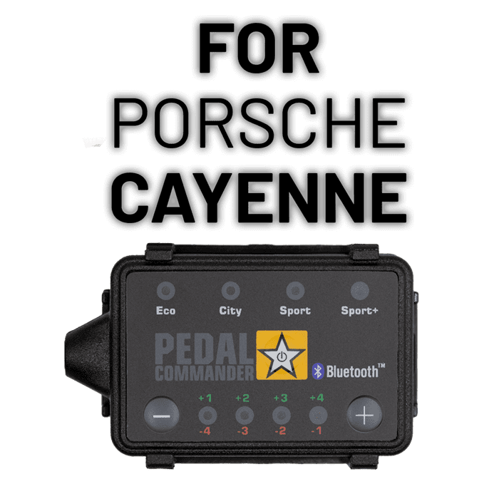 Solve your acceleration problems with Pedal Commander for Porsche Cayenne